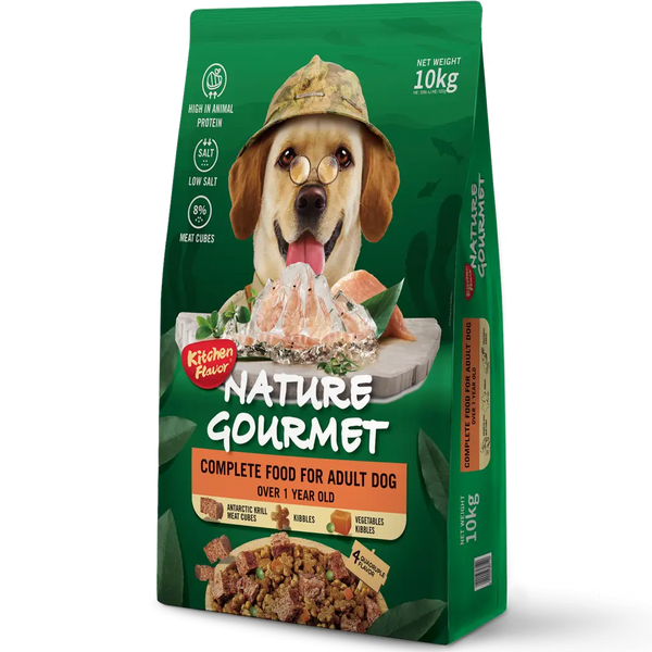 Nature Gourmet Krill Antártico Alimento Completo para Perros Adultos