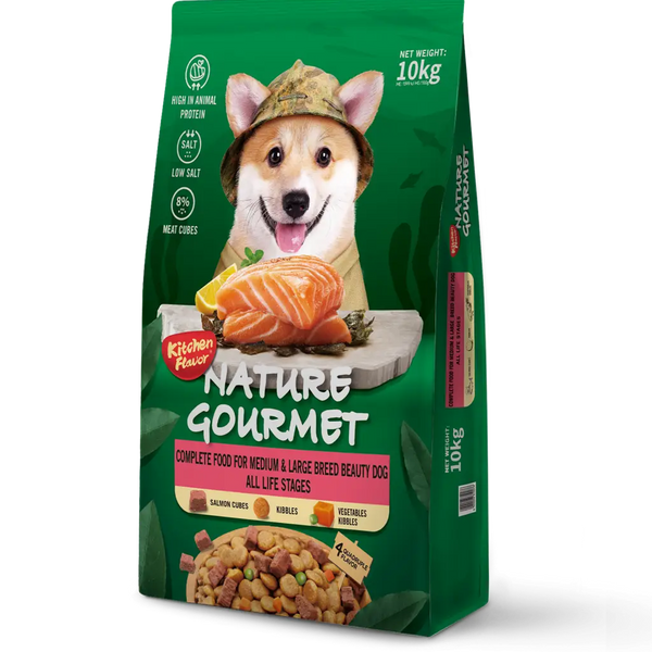 Nature Gourmet Salmón Alimento Completo Para Perros de Todas Las Edades