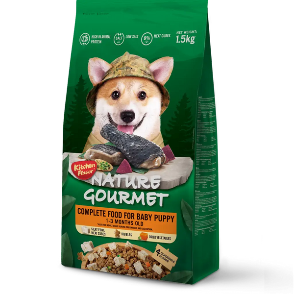 Nature Gourmet Alimento Completo para Cachorritos | 1.5 Kg