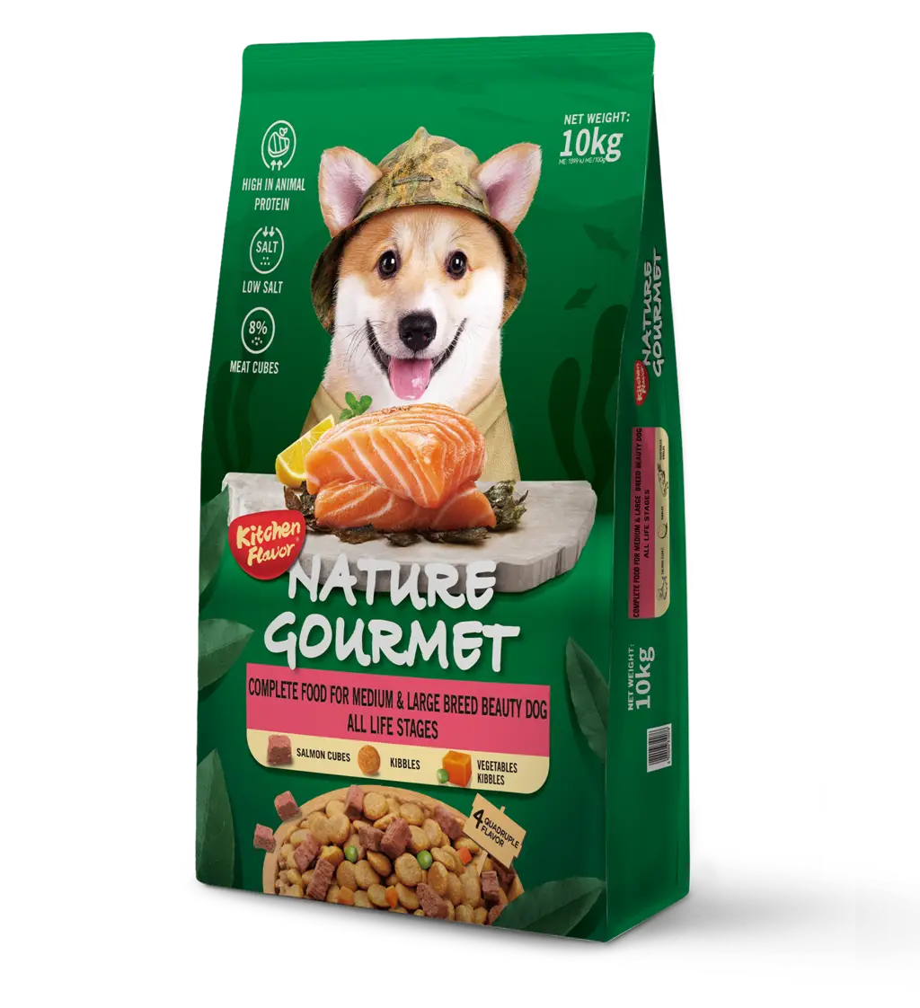 Nature Gourmet Salmón Alimento Completo Para Perros de Todas Las Edades